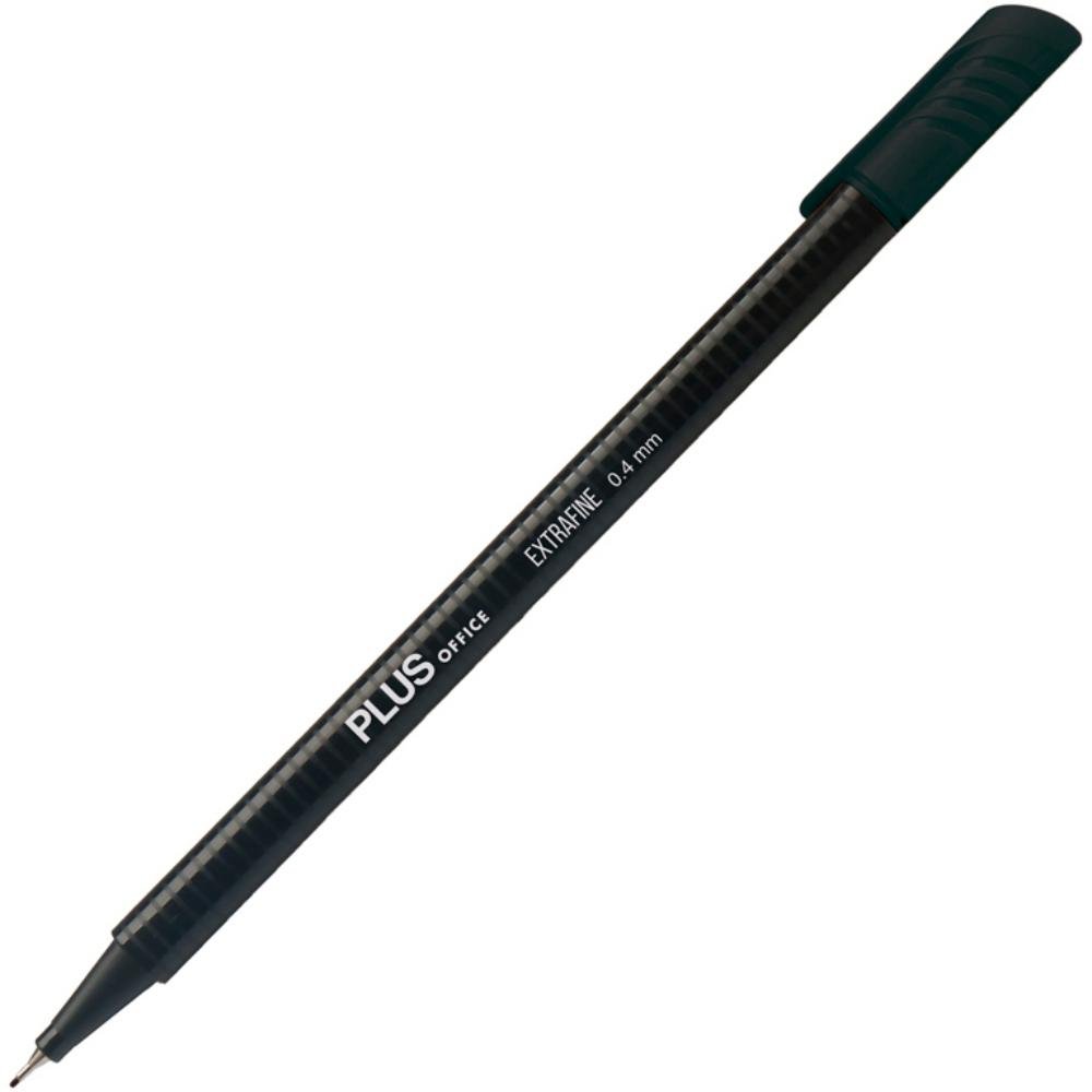 Rotulador Punta Fibra Plus Office 0,4 mm Negro