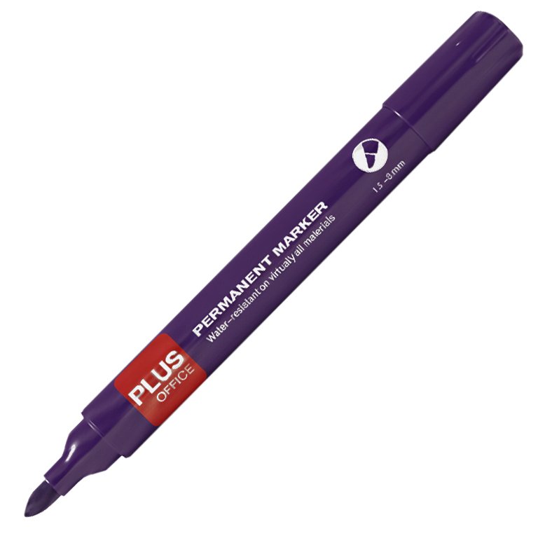Rotulador Permanente Plus Office Plus Marker 3 Violeta