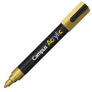 Rotuladores Acrílicos Campus Acrylic Oro 4 ud.