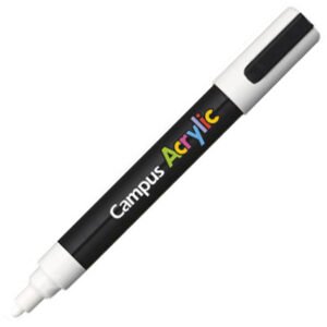 Rotuladores Acrílicos Campus Acrylic Blanco 4 ud.