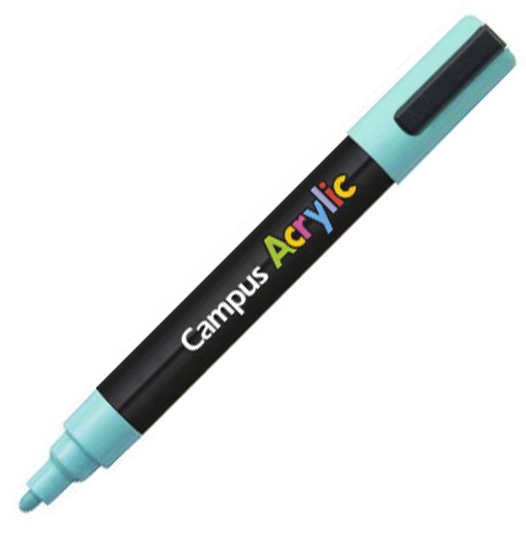 Rotuladores Acrílicos Campus Acrylic Verde Pastel 4 ud.