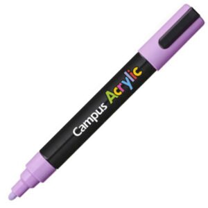 Rotuladores Acrílicos Campus Acrylic Lila Pastel 4 ud.