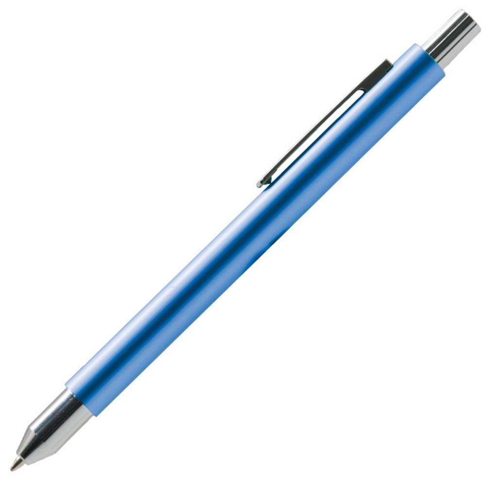 Bolígrafo Campus University Metálico Azul Tinta Azul