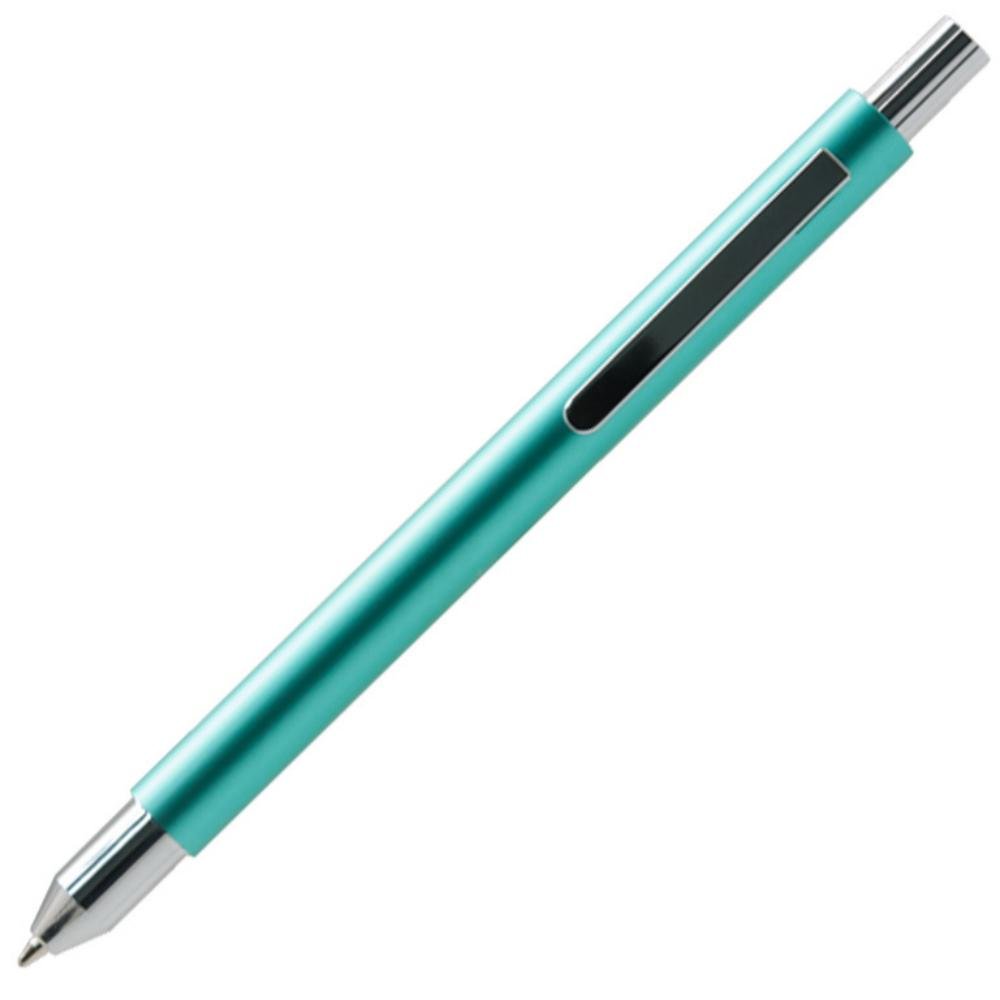 Bolígrafo Campus University Metálico Verde Tinta Azul