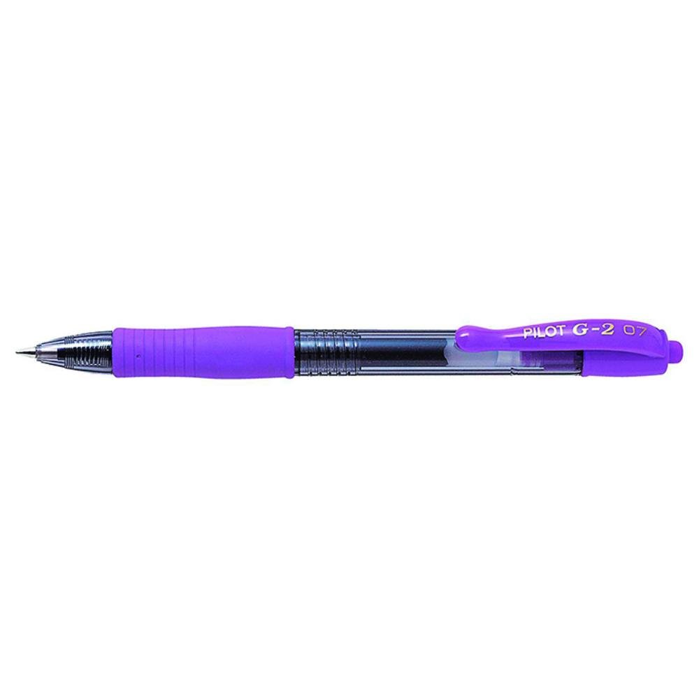 Bolígrafo Tinta Gel Pilot G-2 Violeta Pastel