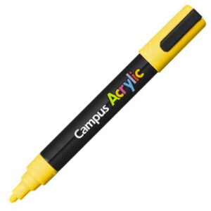Rotuladores Acrílicos Campus Acrylic Amarillo 4 ud.