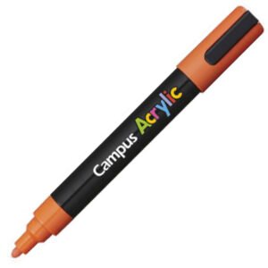 Rotuladores Acrílicos Campus Acrylic Naranja 4 ud.