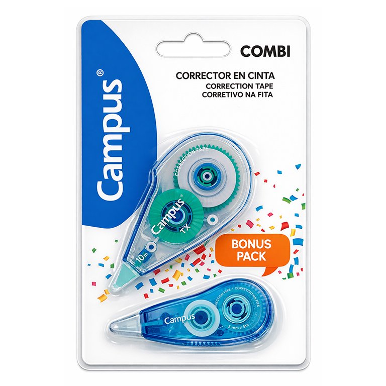 Corrector en Cinta Campus TX + TWO Mini
