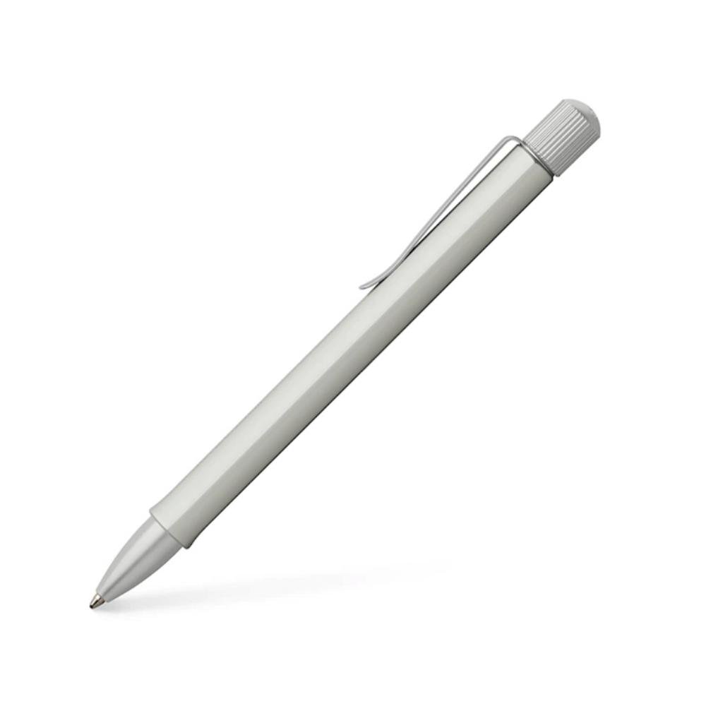 Bolígrafo Faber Castell Hexo Plata Mate
