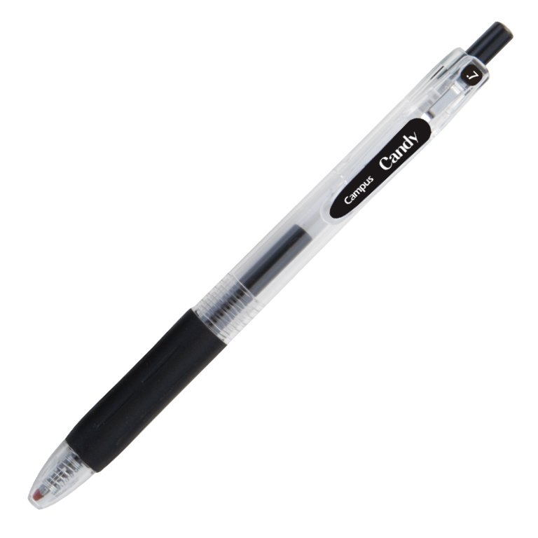 Bolígrafo Tinta Gel Campus Candy Negro