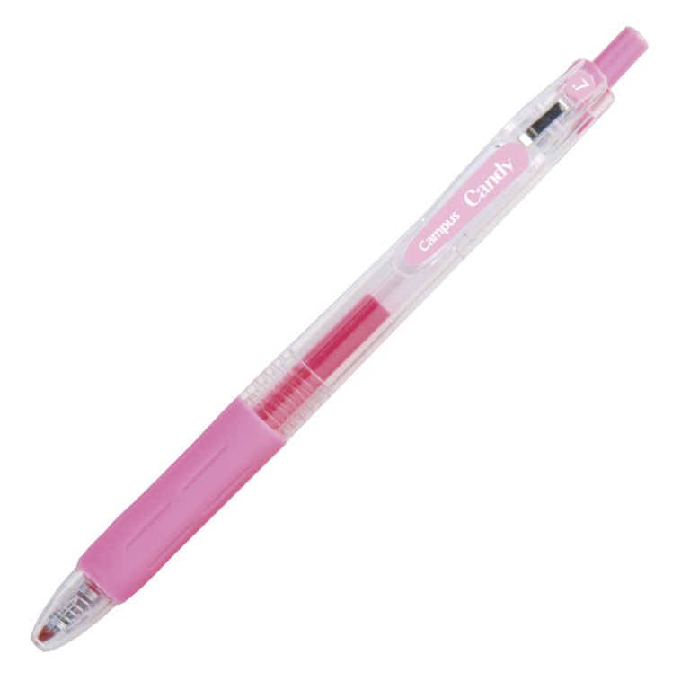 Bolígrafo Tinta Gel Campus Candy Rosa