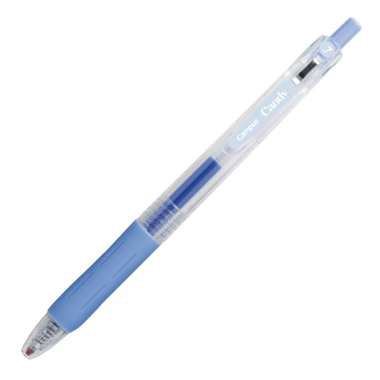 Bolígrafo Tinta Gel Campus Candy Azul Claro