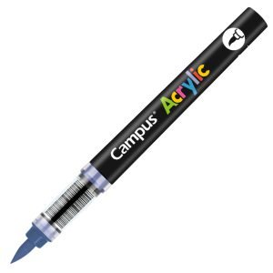 Rotuladores Acrílicos Campus Acrylic Punta Pincel Caja 8 ud. Azul Marino