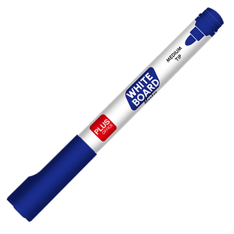 Rotulador para Pizarra Blanca Plus Office Azul 1,2 mm 12 ud.