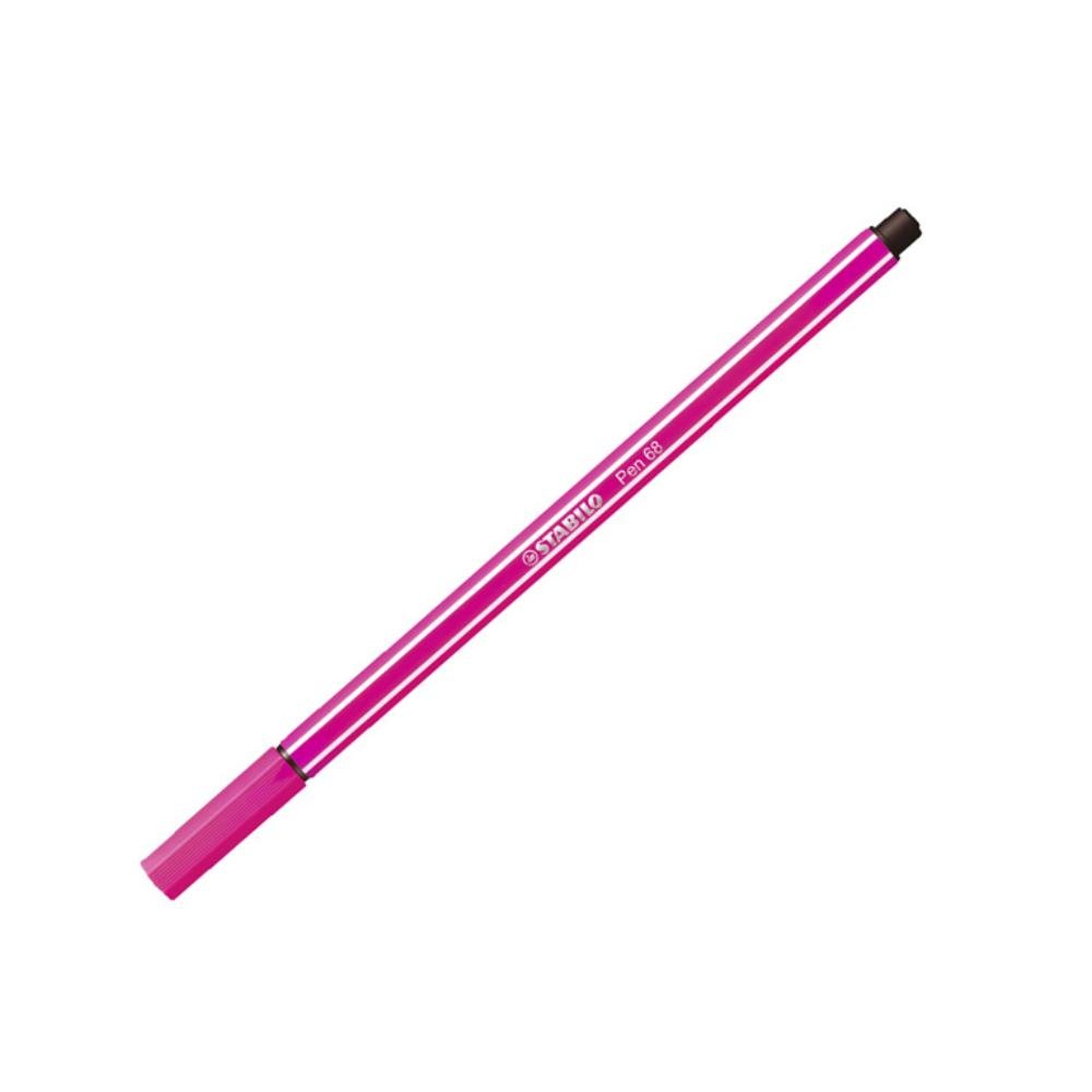 Rotulador Punta Fibra Stabilo Pen-68 Rosa
