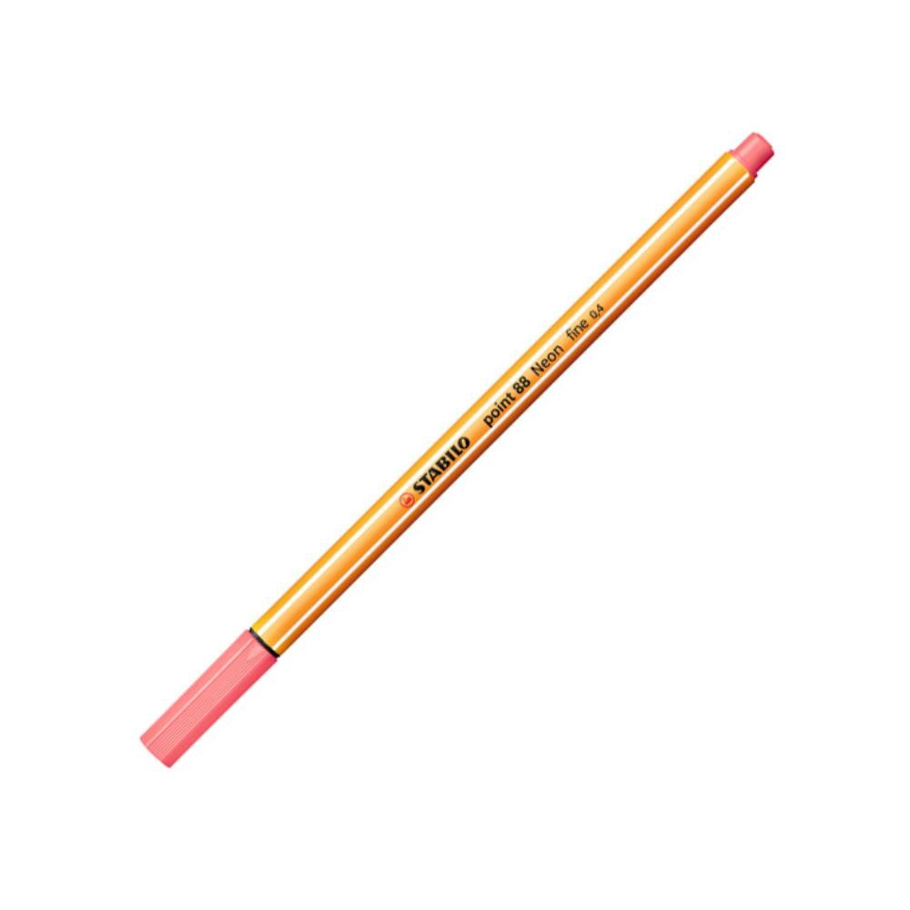 Rotulador Punta Fibra Stabilo Point-88 Rosa Neón