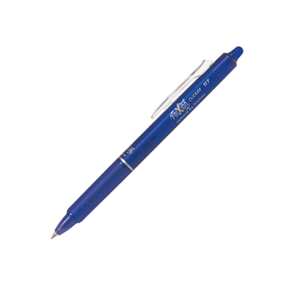 Bolígrafo Tinta Gel Pilot Frixion Clicker Azul