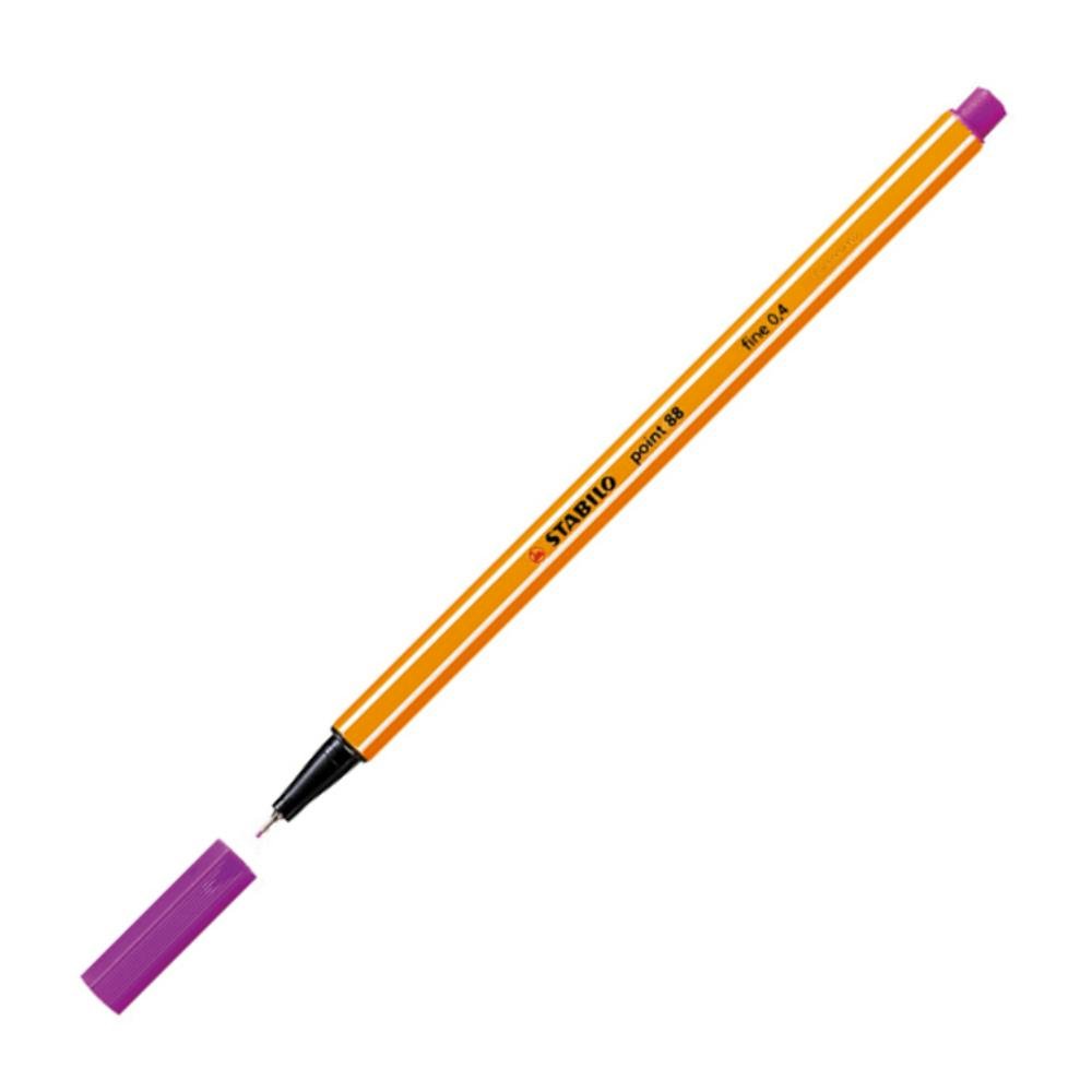 Rotulador Punta Fibra Stabilo Point-88 Lila