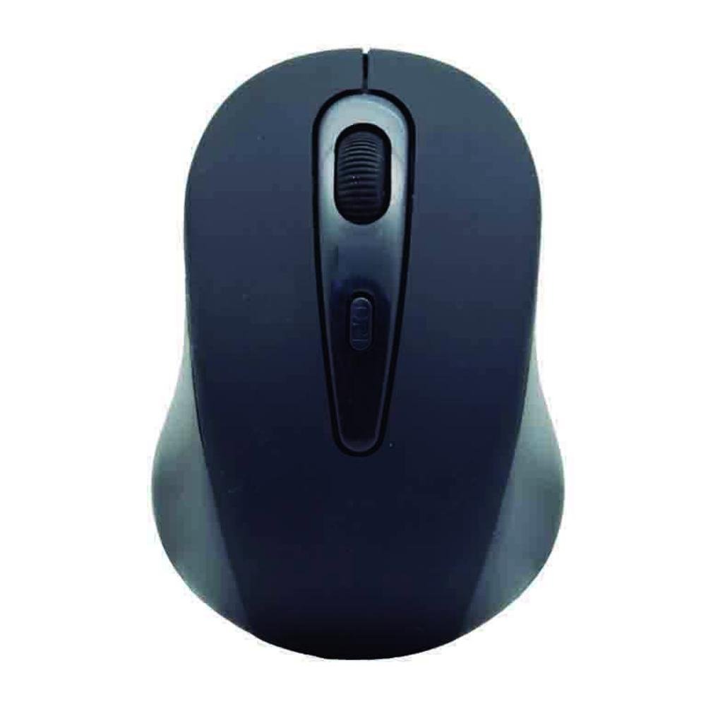 Ratón Plus Office Inalámbrico Negro/Gris