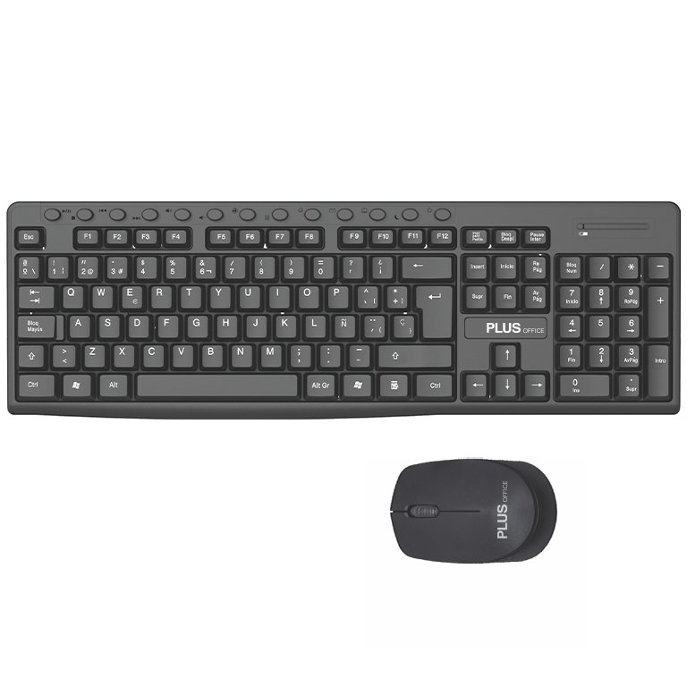 Teclado + Ratón Plus Office Wireless Combo