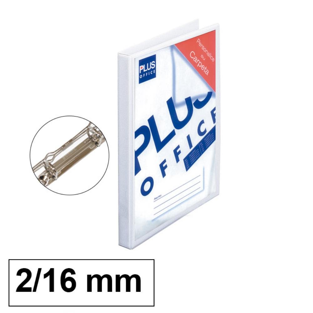 Carpeta Personalizable Pvc Plus Office 2 Anillas 16 mm