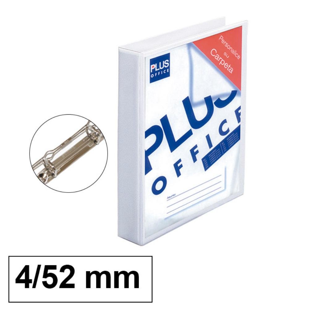 Carpeta Personalizable Pvc Plus Office 4 Anillas 52 mm