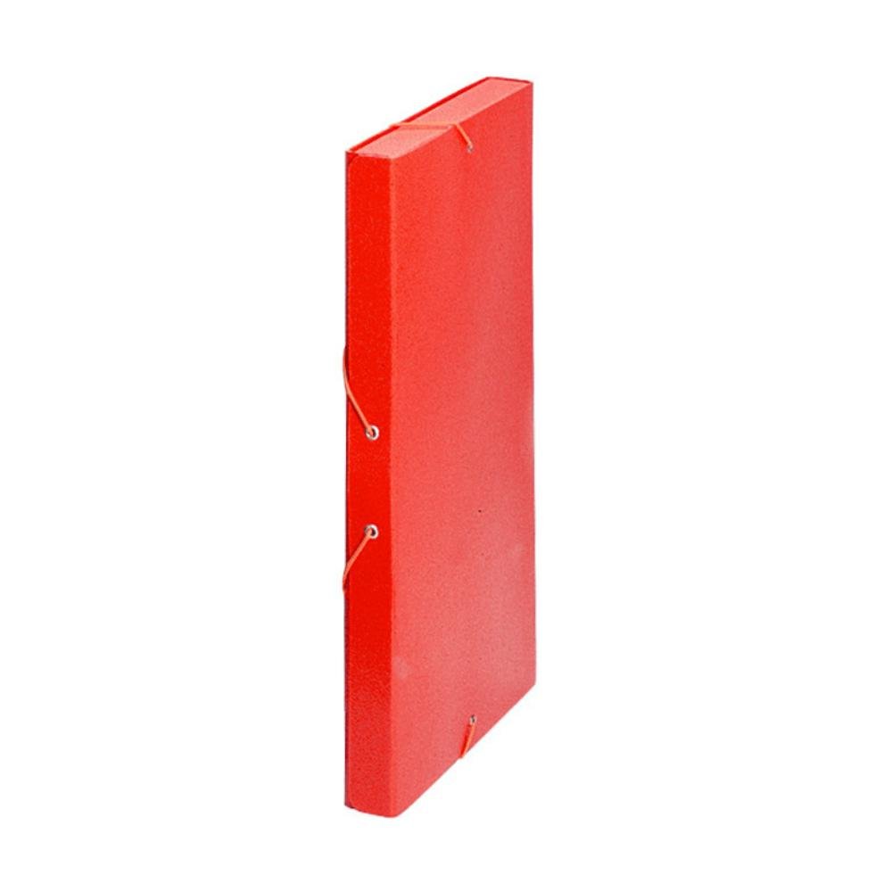 Carpeta Proyecto Karman Cartón Lomo 30 mm Rojo