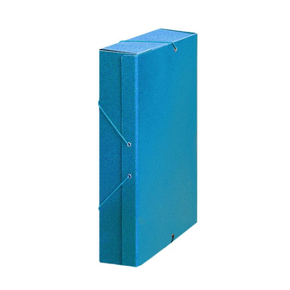 Carpeta Proyecto Karman Cartón Lomo 70mm Azul
