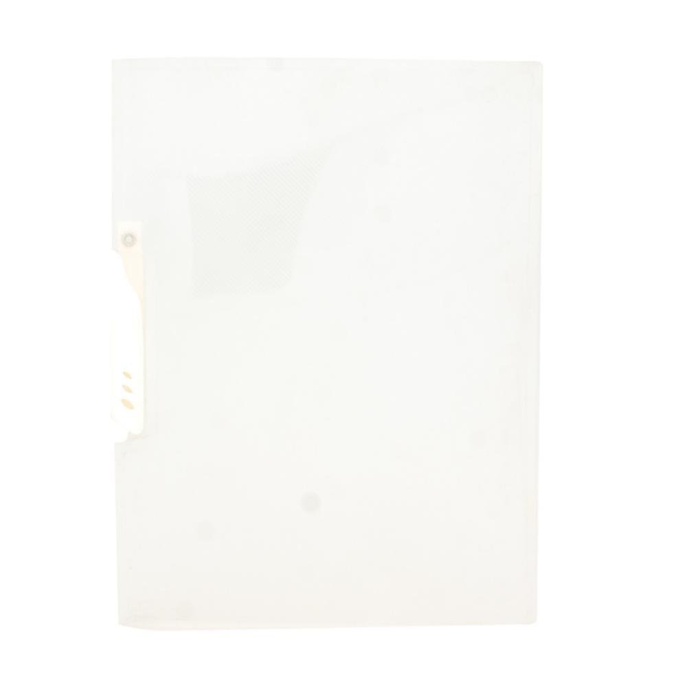 Dossier Plus Office F-08 Pinza Plástico A4 Transparente 30 Hojas
