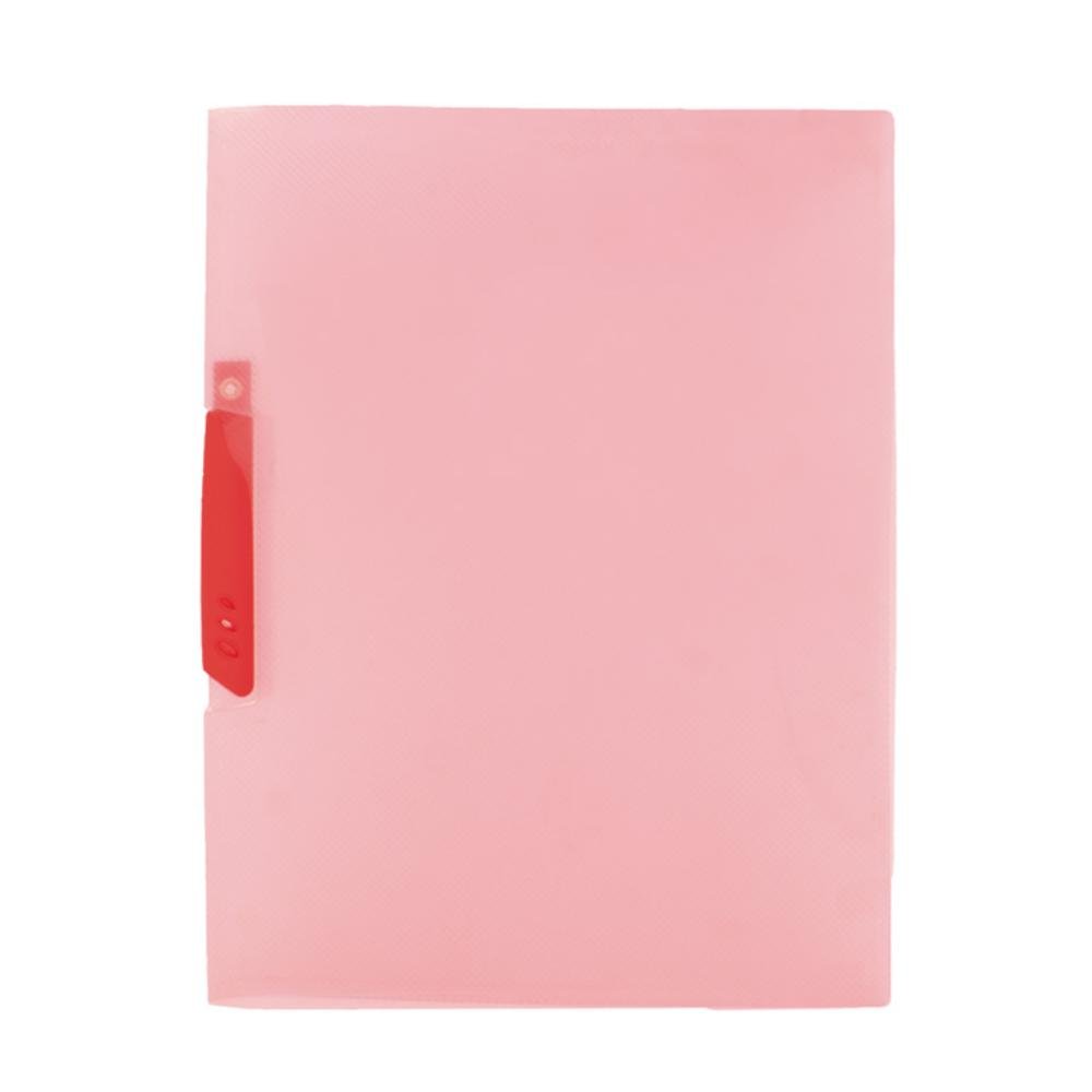 Dossier Plus Office F-08 Pinza Plástico A4 Rojo 30 Hojas