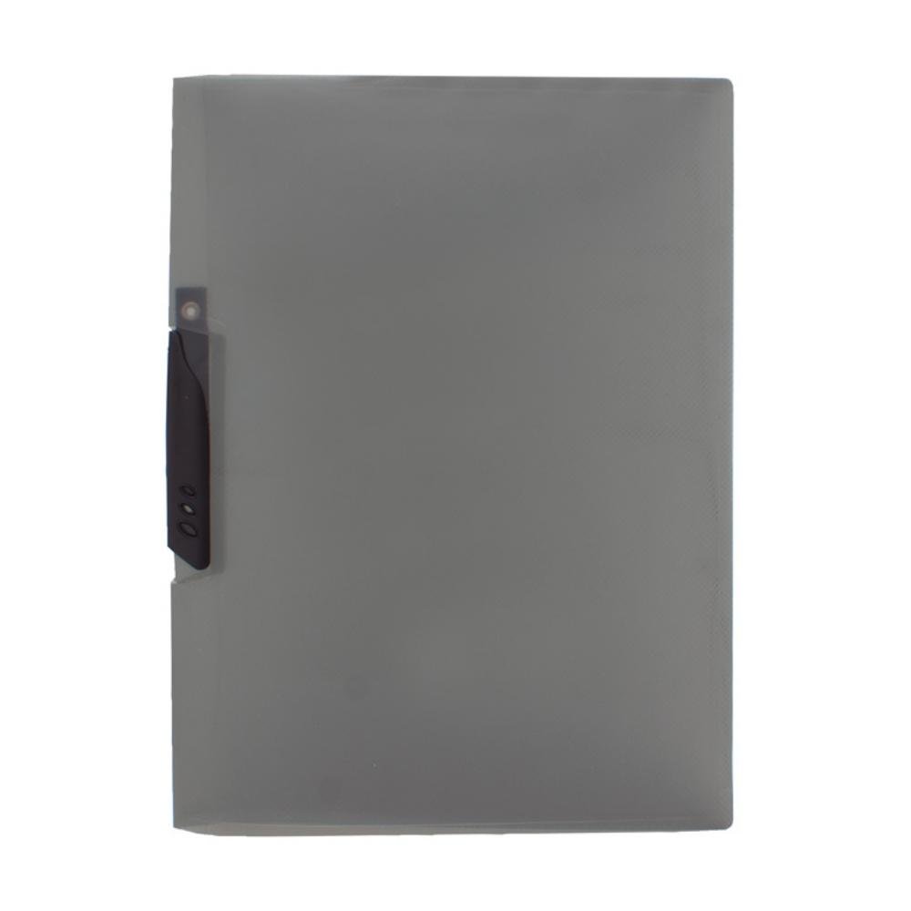 Dossier Plus Office F-08 Pinza Plástico A4 Negro 30 Hojas