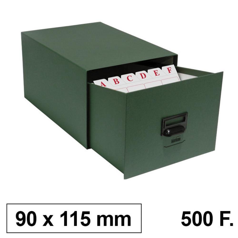 Fichero Karman Cartón 90 x 115mm 500 Fichas Nº1