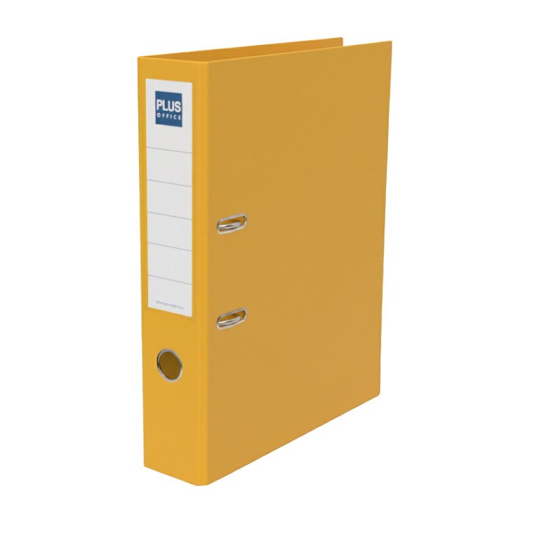 Archivador Plus Office Folio Lomo 75 mm Amarillo