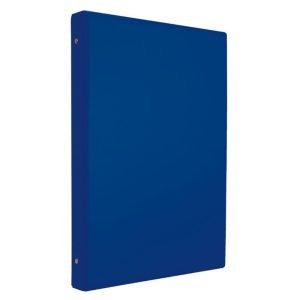 Carpeta Pvc Folio Iberplas 4 Anillas 25 mm Azul Marino