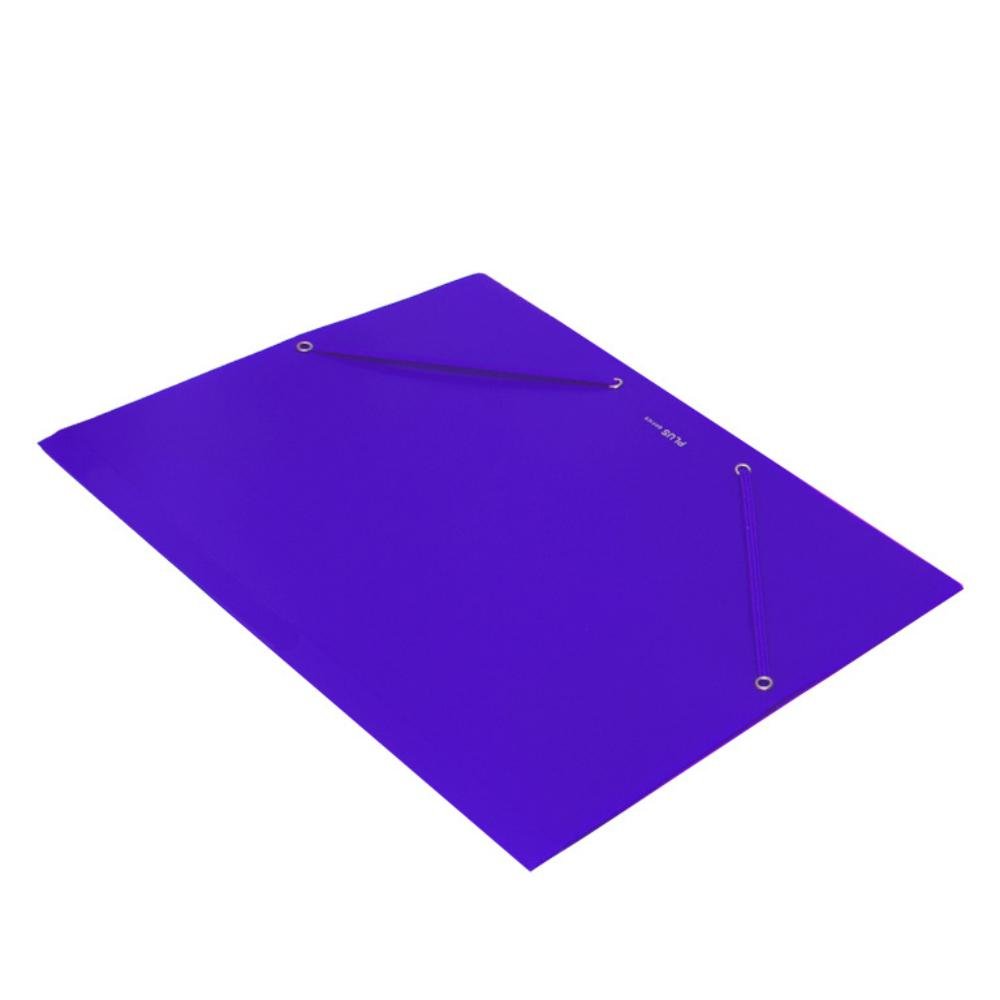 Carpeta Plus Soft A4+ PP Gomas y Solapas Morado