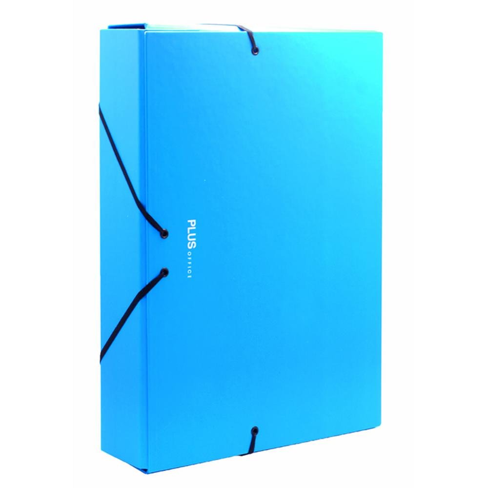Carpeta Proyecto Cartón Lomo 70 mm Mate Azul