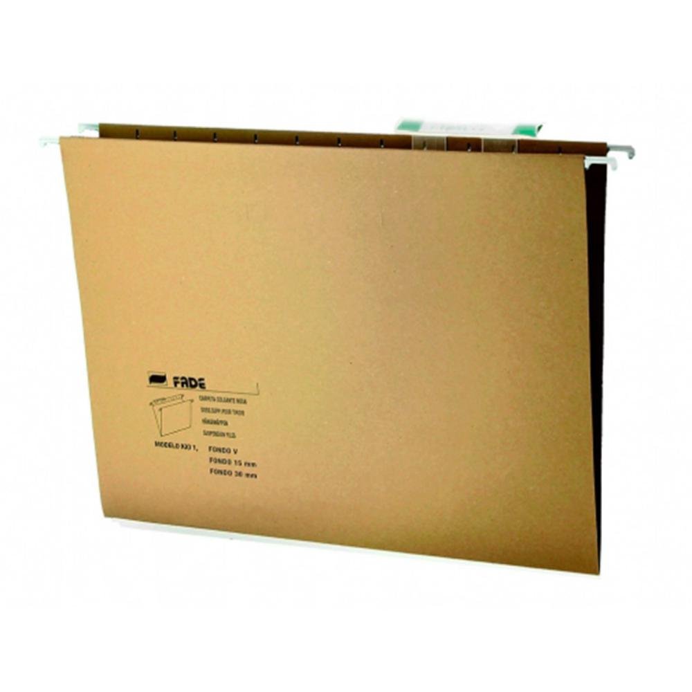 Carpeta Colgante Fade Kraft Kio A4 230g 50 ud.