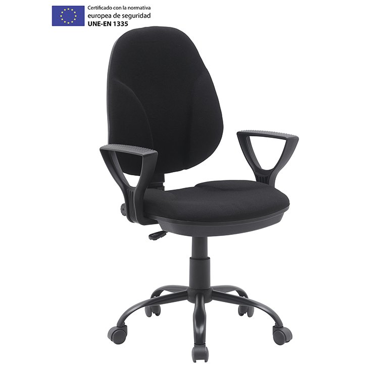 Silla Oficina Archivo 2000 Pomba Negro