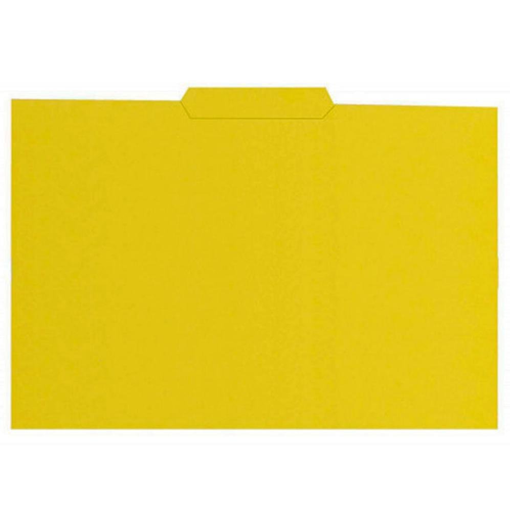 Subcarpeta Folio GIO Pestaña Centro 250g Amarillo