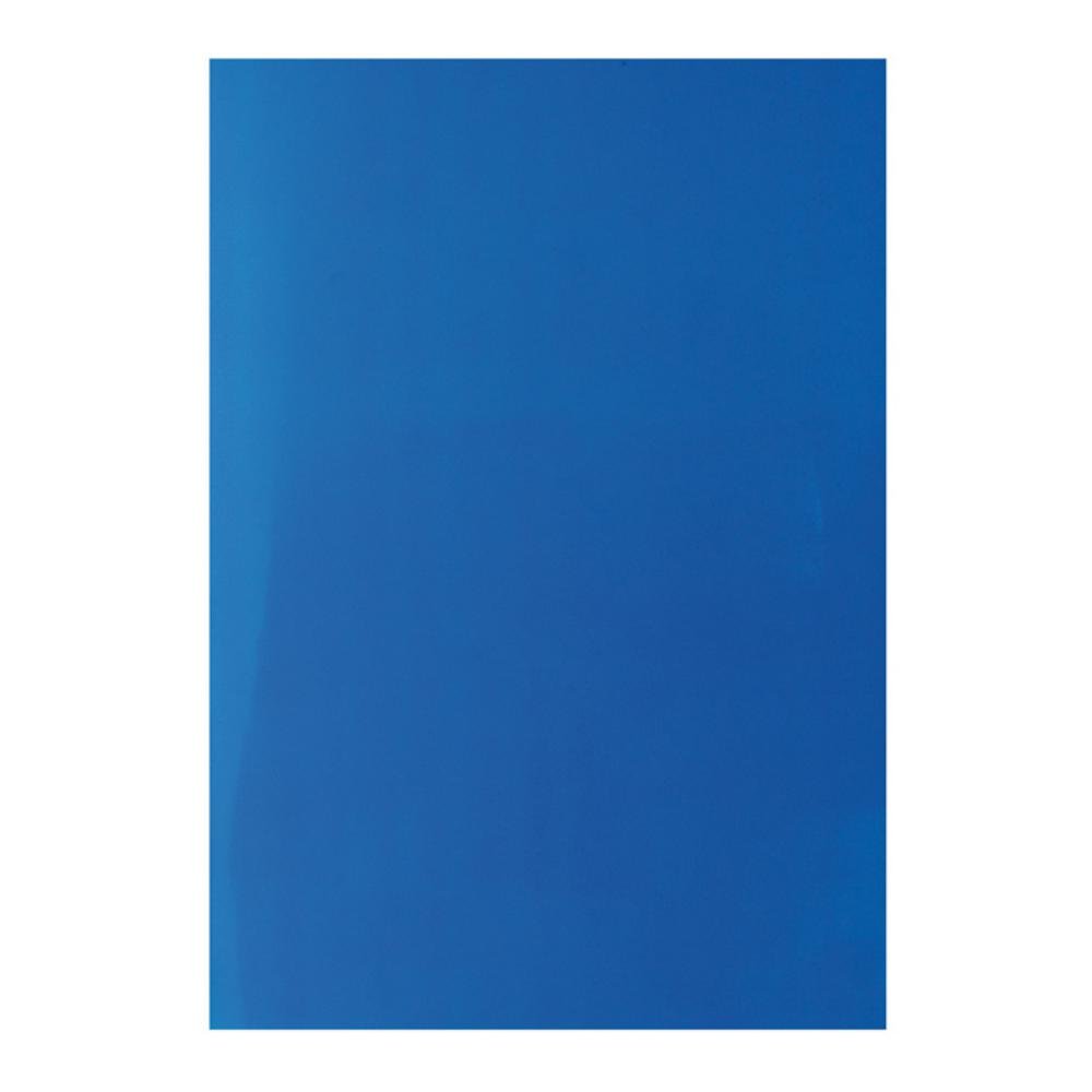 Cubierta Encuadernar Plus Office A4 PVC Traslúcido Azul 150 Micras 100 ud.