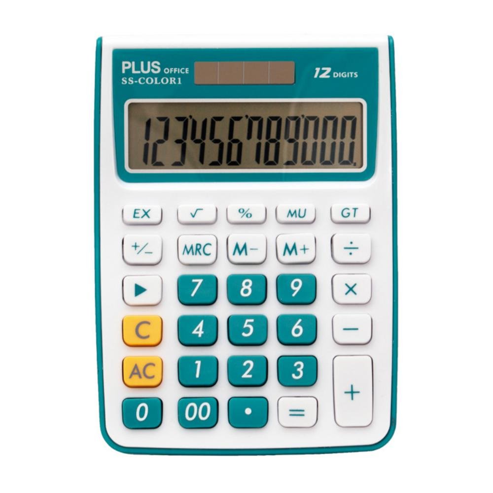 Calculadora Plus Office SS Color 1 Azul