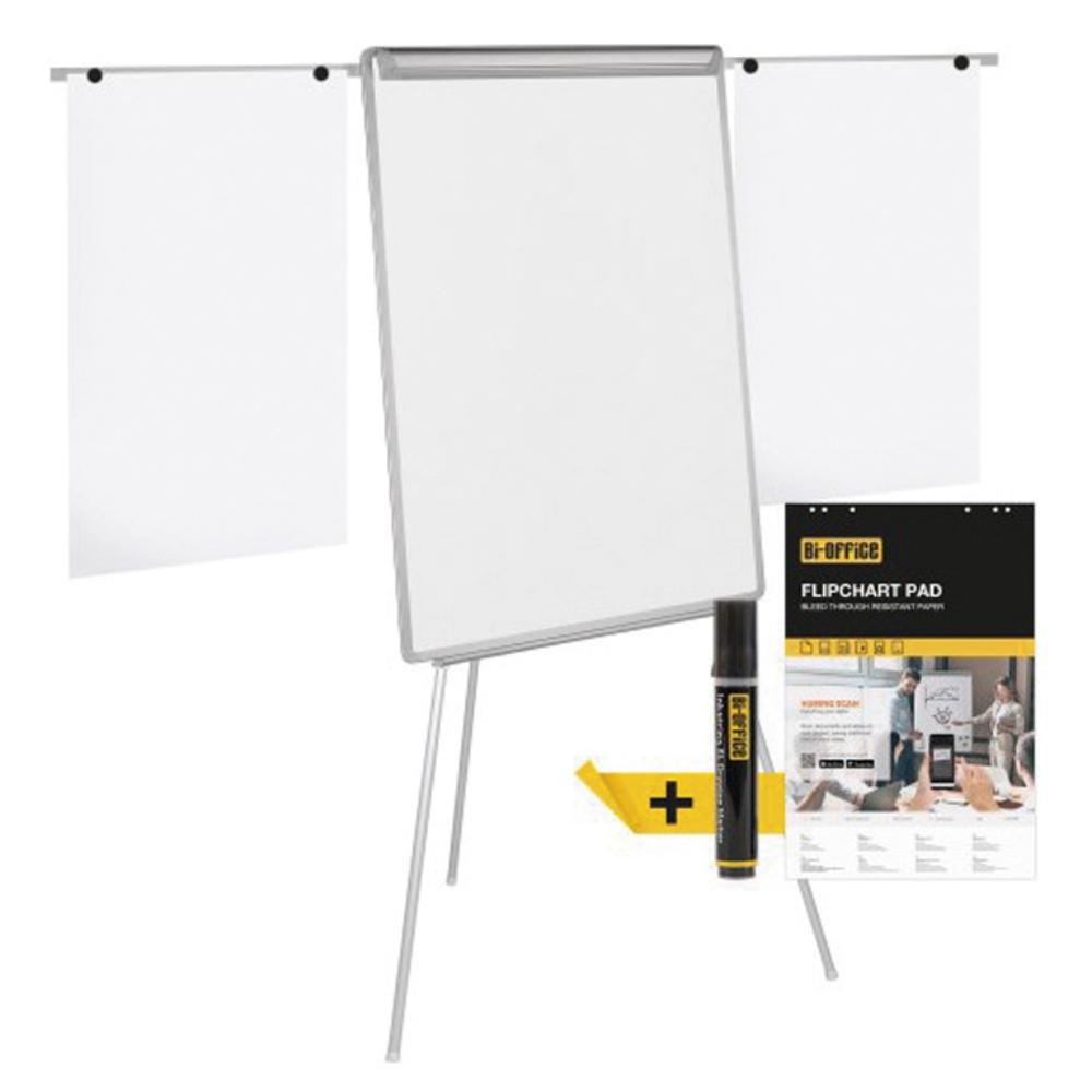 Caballete Easy Bi-Office Trípode Magnético 70 x 100 cm