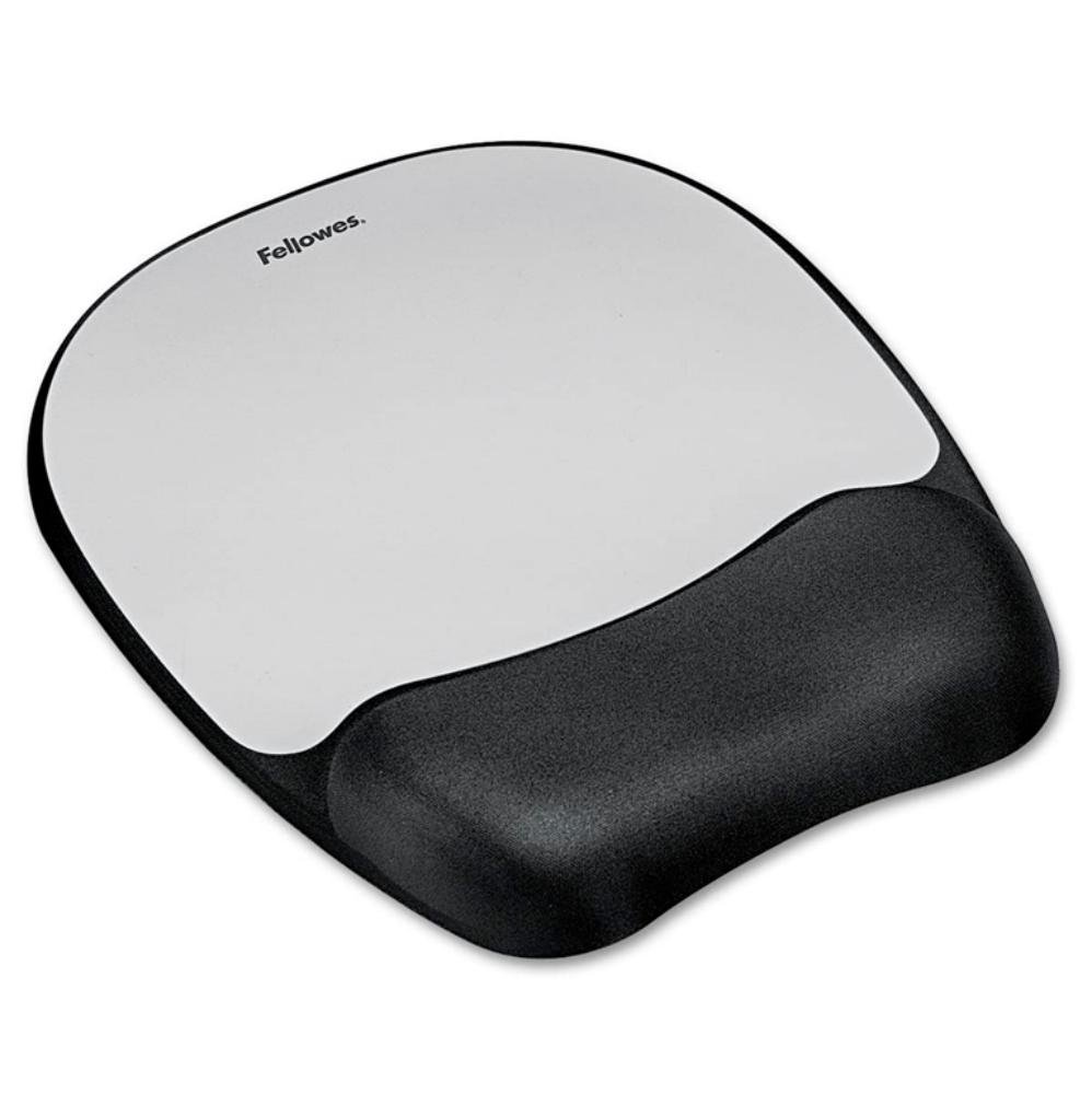 Alfombrilla Ratón Fellowes Memory Foam Plata