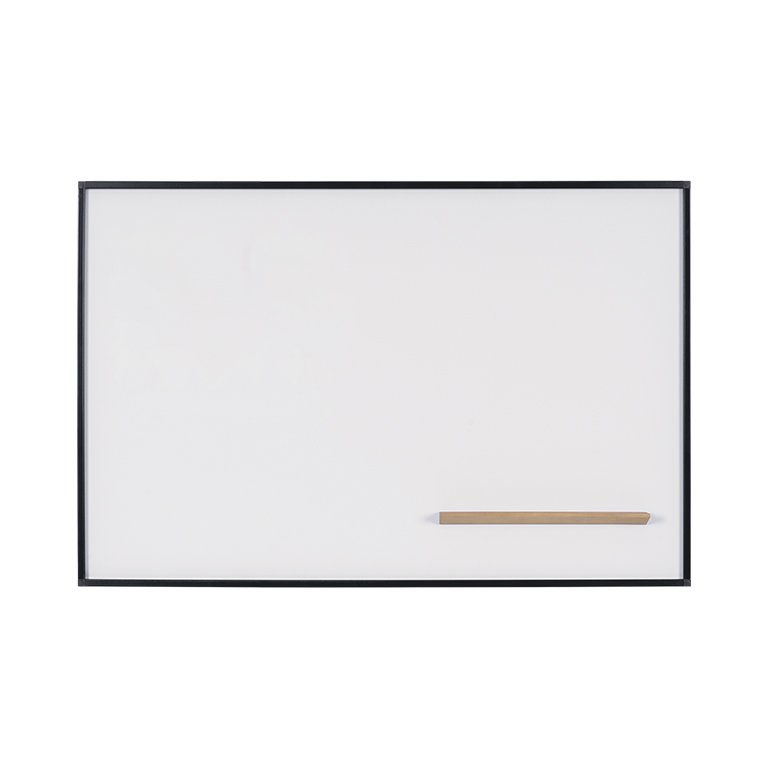 Pizarra New Gen Bi-office Magnética Blanca Lacada Marco Negro 900 x 600 mm