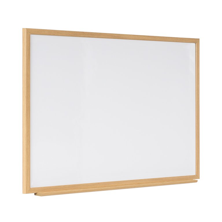 Pizarra Bi-Office Earth Executive Magnética Blanca Acero Lacado 1200 x 1200 mm
