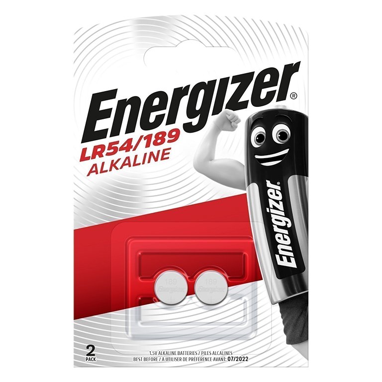 Pilas Energizer Alcalinas LR54 2 ud.