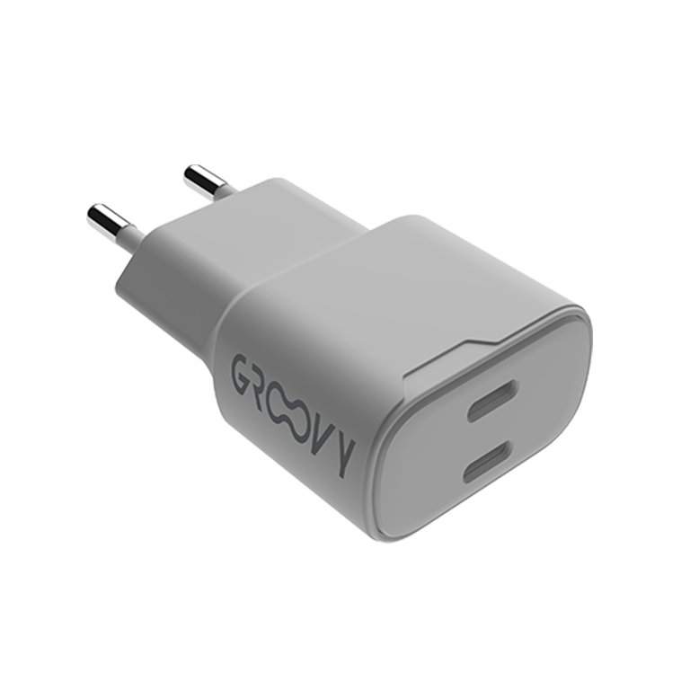 Cargador Groovy 2 USB-C de Carga Rápida