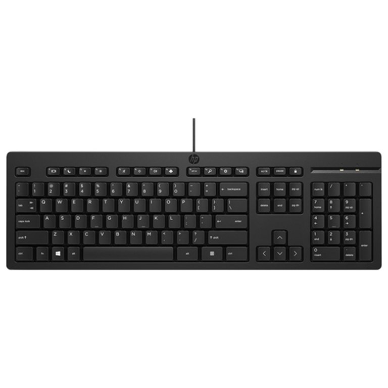 Teclado HP 125 Cable USB