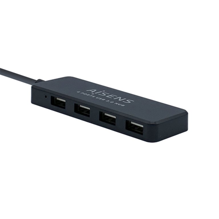 Replicador Puertos Aisens USB 2.0 Hub 1.4