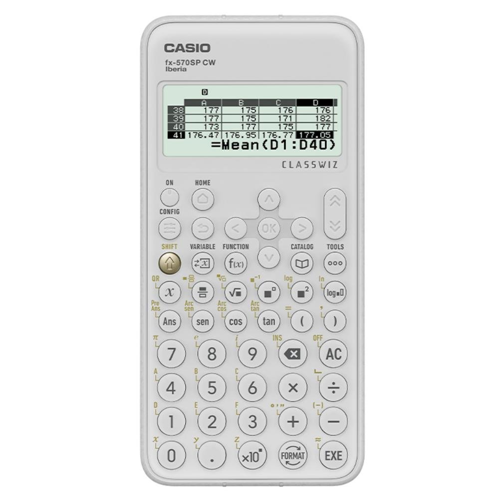 Calculadora Científica Casio FX 570SP CW Blanco